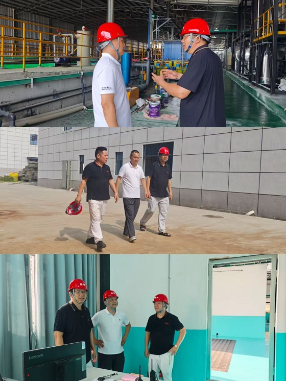 赣州稀土行业协会走访江西鑫锐进行调研座谈
